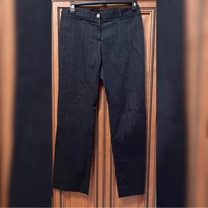 Dolce & Gabbana Gunmetal pinstripe pants 44/US8